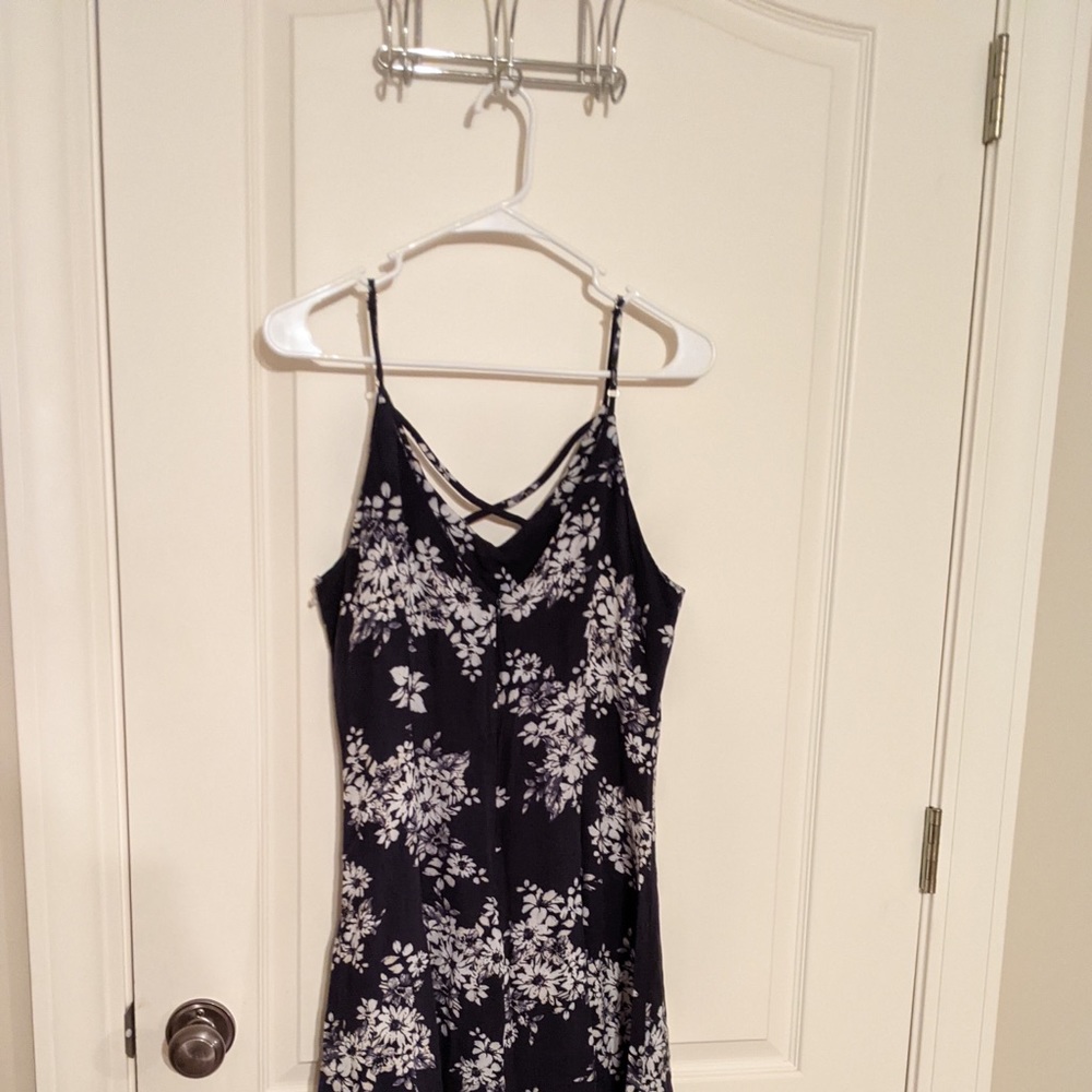 Flowered sun dress